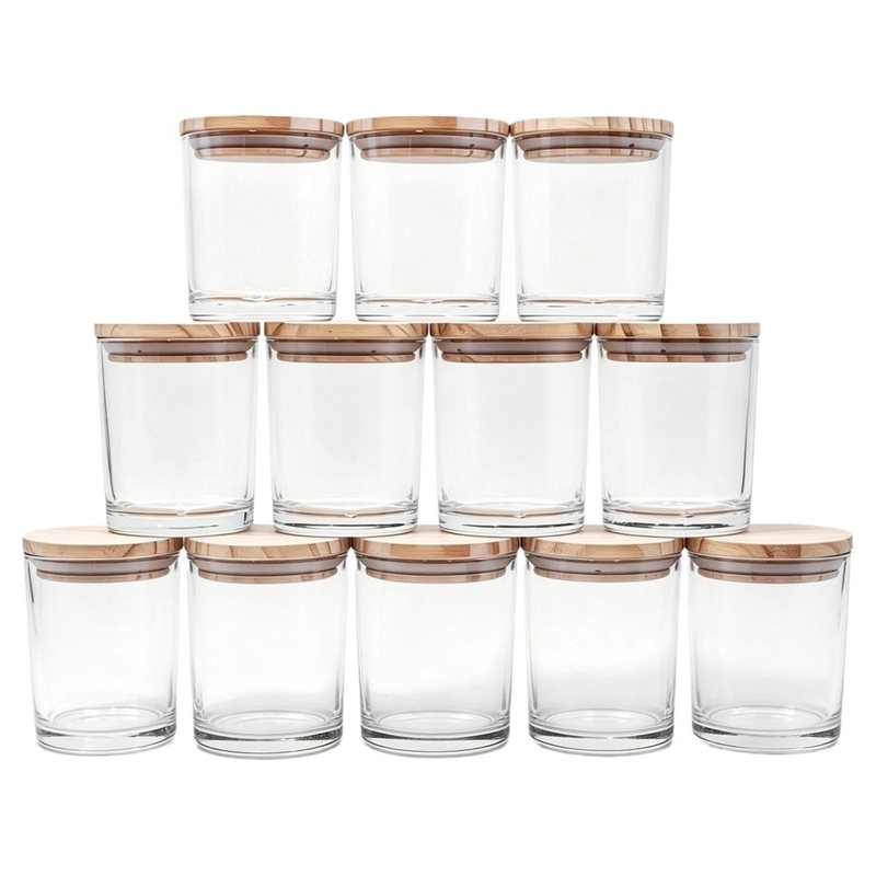 Candle Making Jars With Lids - M11K-For Candle For Making Containers-Empty Jars