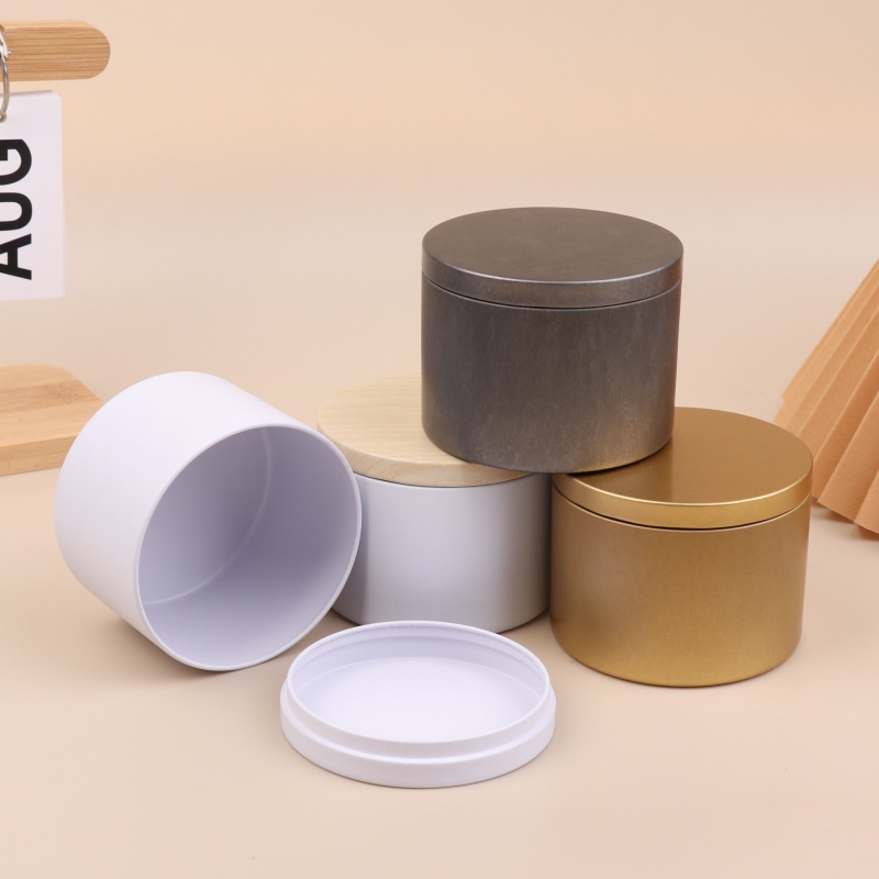 Wholesale 8oz Candle Tin Cans  - Candle Making Jars With Lids 评论和价格
