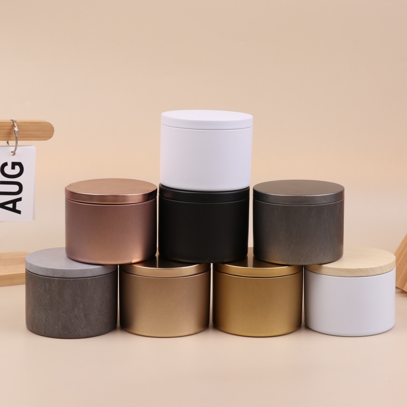 Wholesale 8oz Candle Tin Cans  - Candle Making Jars With Lids 评论和价格