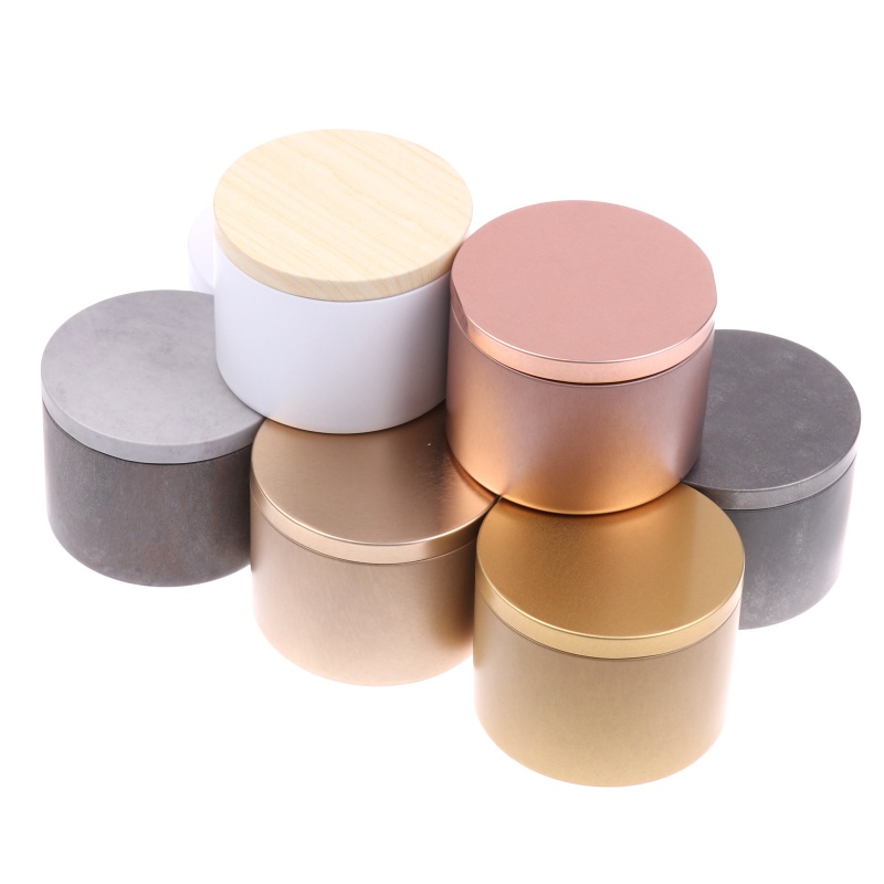 Wholesale 8oz Candle Tin Cans  - Candle Making Jars With Lids 评论和价格