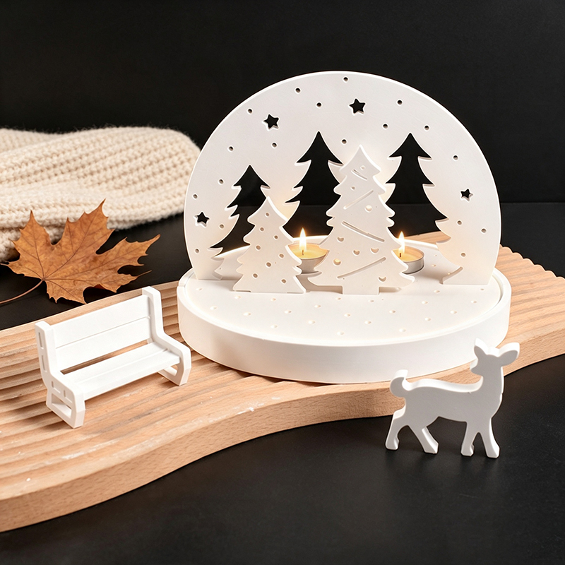 Christmas Elk Tealight Candle  - Candle Making Tutorial 评论和价格