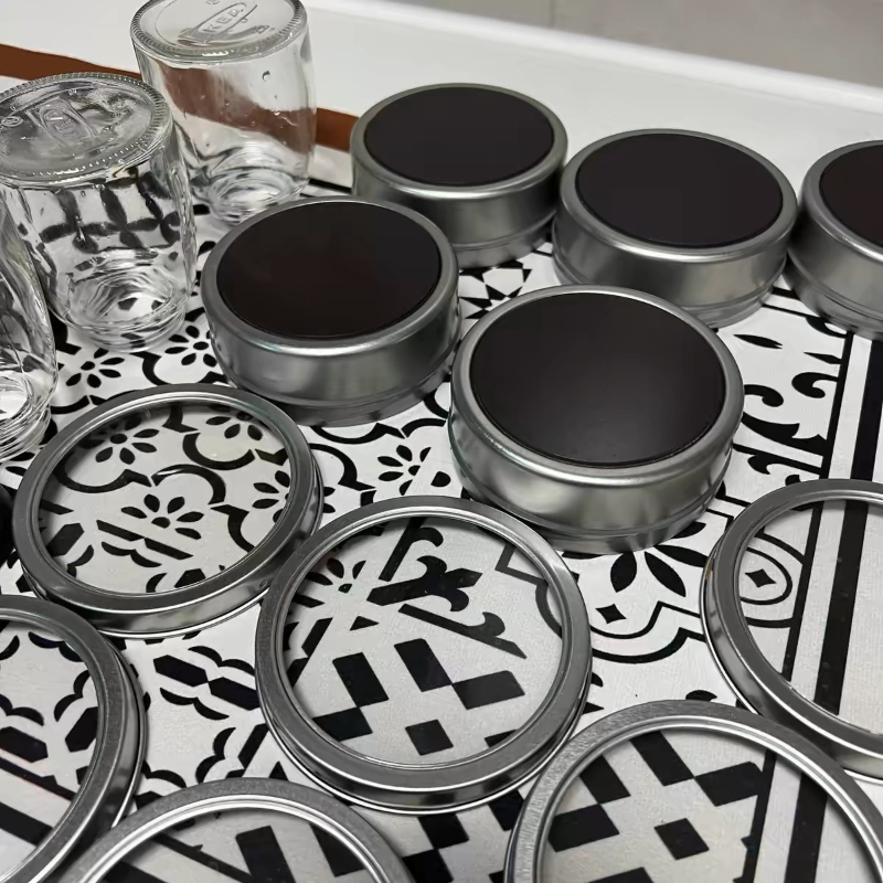 Magnetic Spice Tins with Clear - Tin Container Lid 评论和价格