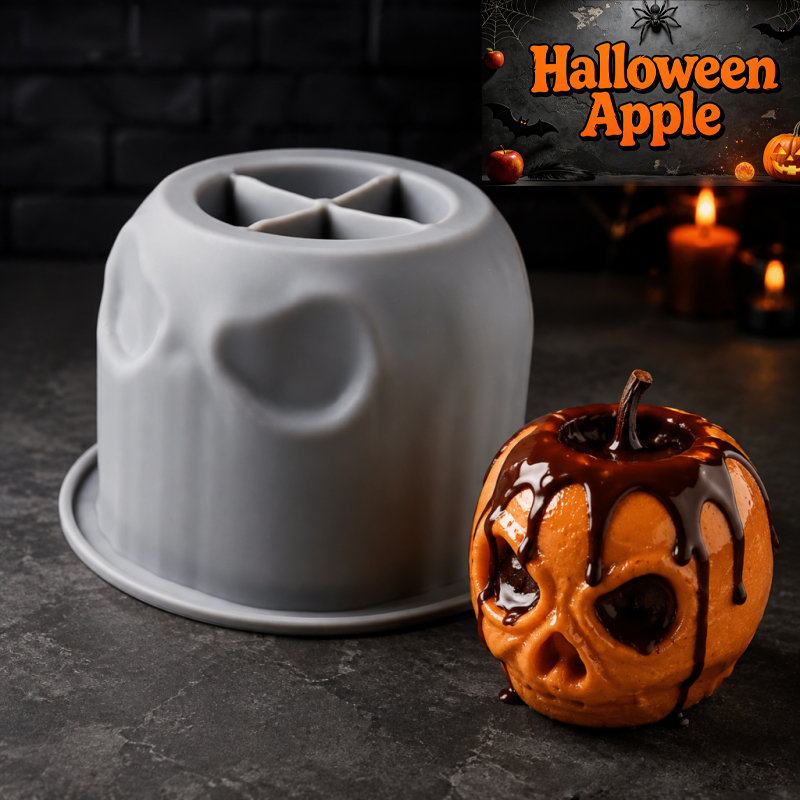 Halloween skull apple silicone - Candle Making Jug 评论和价格