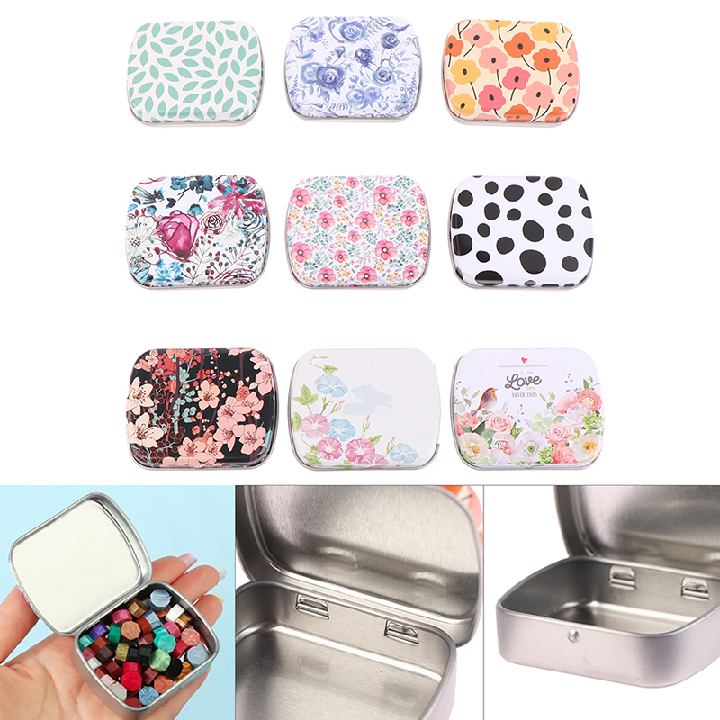Mini Tin Box Metal Hinged with - Tin Container Lid 评论和价格