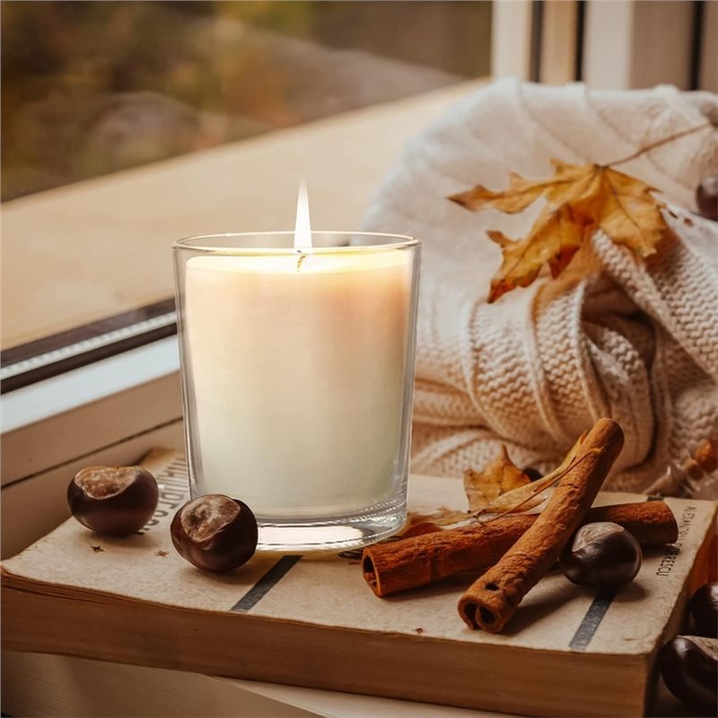 ABRU-For Candle Jars 12 Pcs- T - Candle Making Jars With Lids 评论和价格
