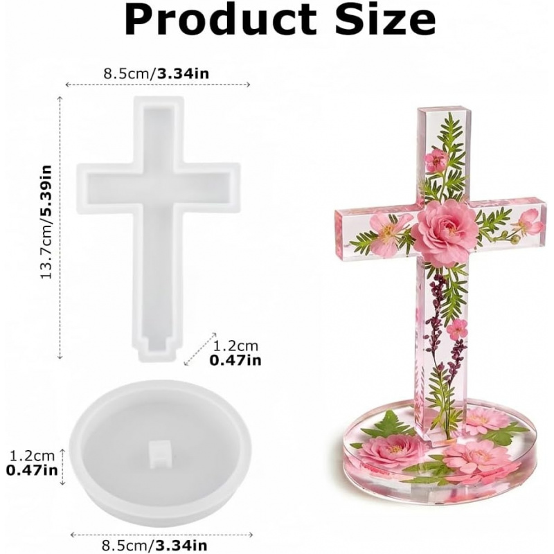 Two silicone molds with a base - Candle Making Tutorial 评论和价格