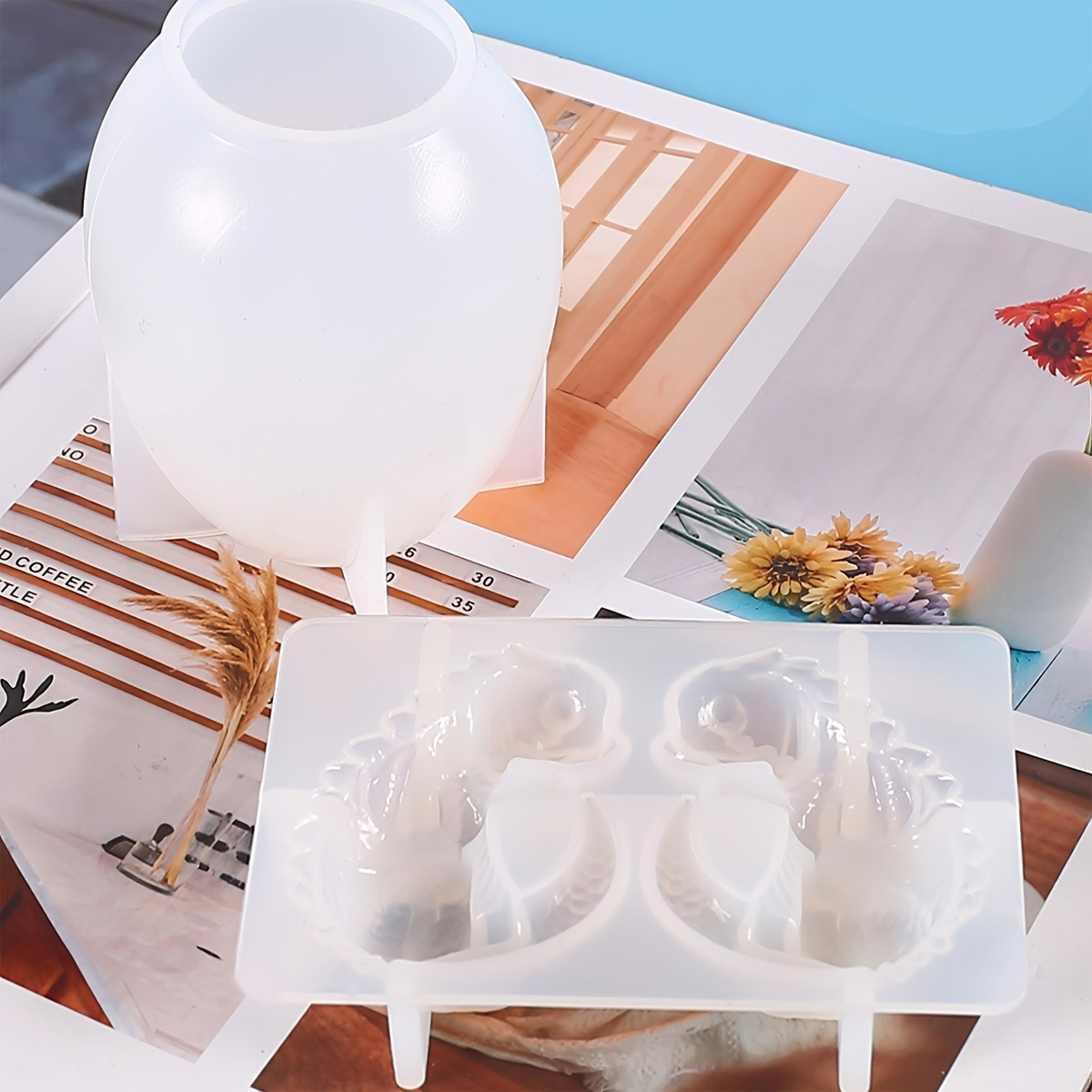 Silicone Dragon Egg Molds, 2-P - Candle Making Tutorial 评论和价格