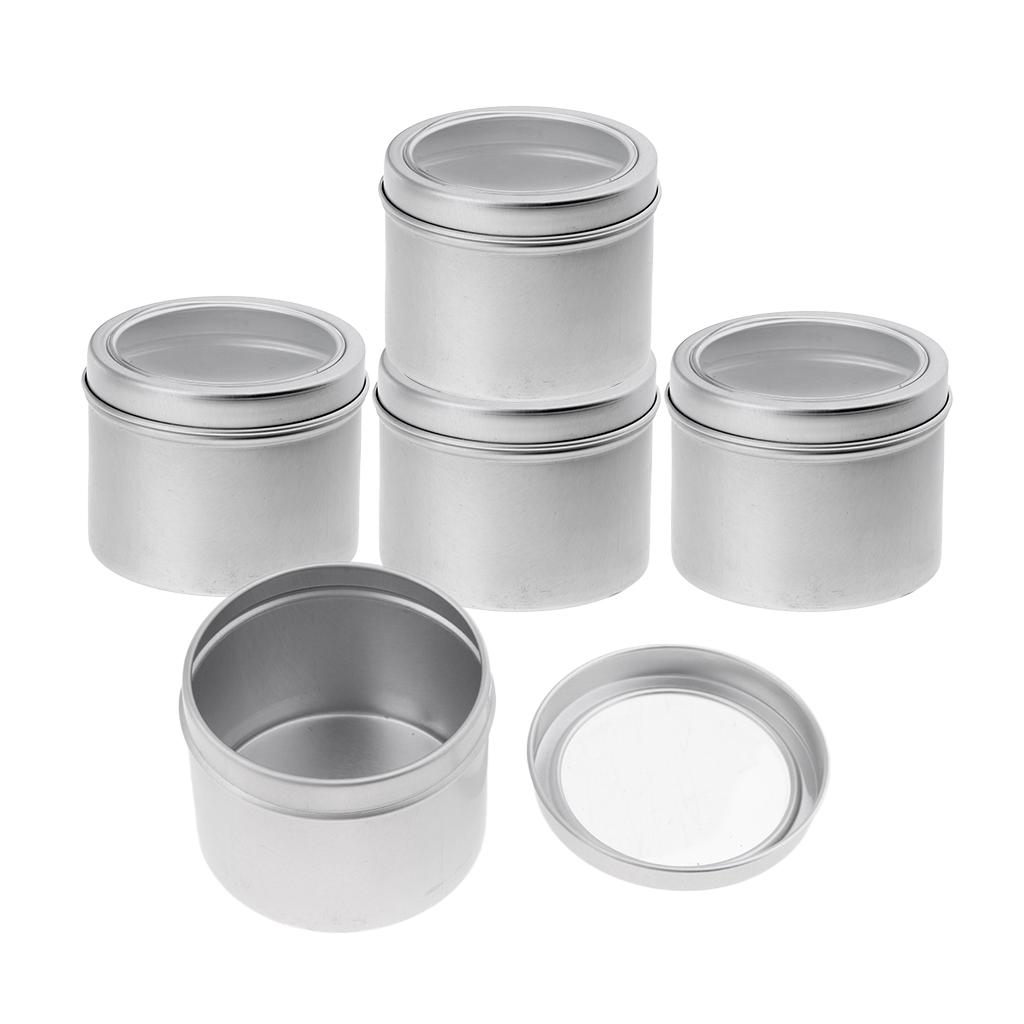 Empty Cosmetic Jars Aluminum T - Tin Container Lid 评论和价格